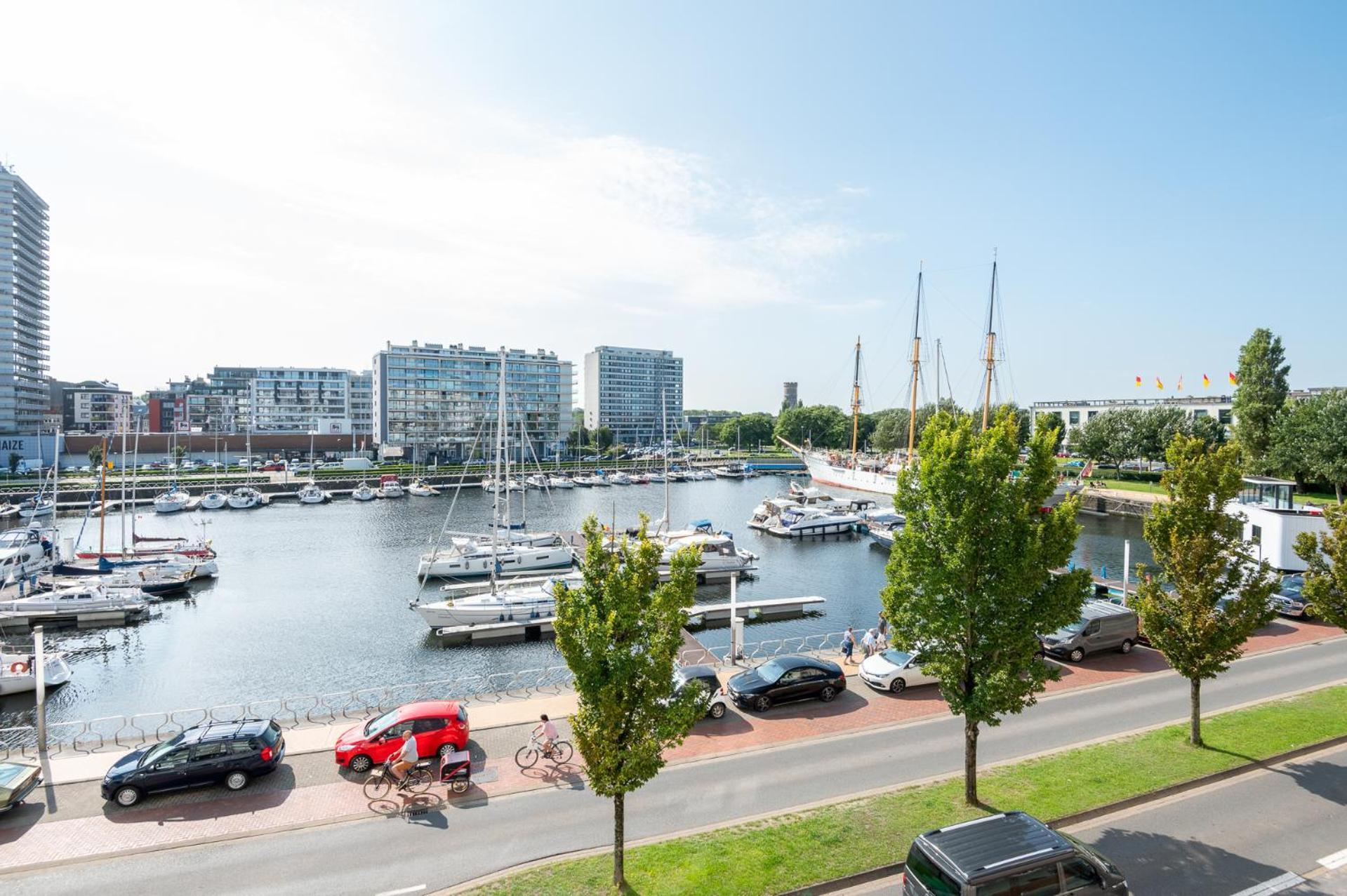 View Of The Yacht Port Appartement Oostende